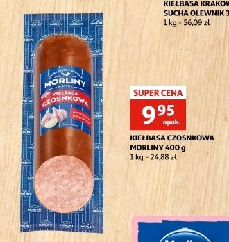 Kie艂basa czosnkowa Morliny promocja