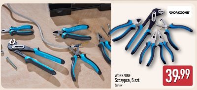 Szczypce WORKZONE 5 szt. promocja w Aldi