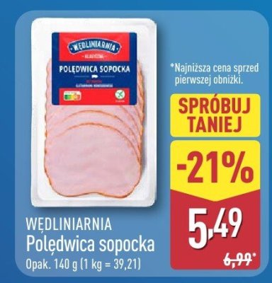 Polędwica sopocka promocja w Aldi