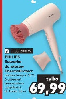 Suszarka do w艂os贸w thermo protect Philips promocja