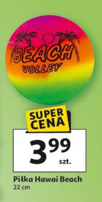 Piłka hawai beach promocja w Auchan