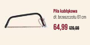 Piła kabłąkowa 61 cm Gerlach promocja w Stokrotka