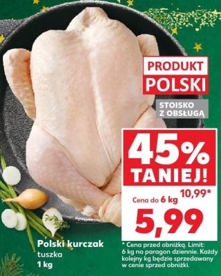 Kurczak tuszka Polski promocja w Kaufland