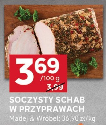 Soczysty schab w przyprawach promocja w Stokrotka