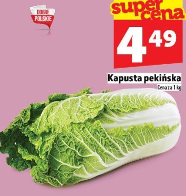 Kapusta pekińska promocja w TOPAZ