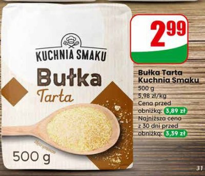 Bułka Tarta Kuchnia Smaku promocja w Dino