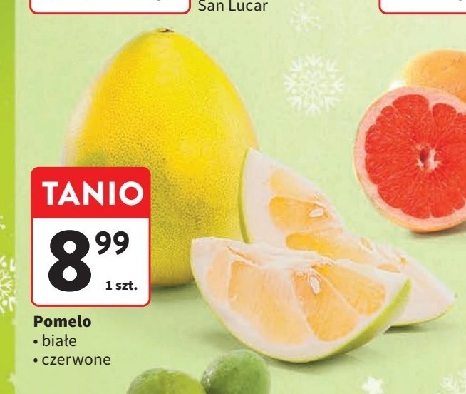 Pomelo czerwone promocja w Intermarche