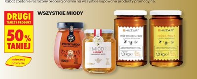 Miód wszystkie rodzaje promocja w Biedronka