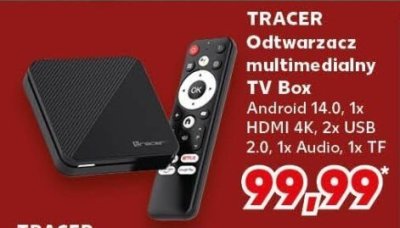Odtwarzacz multimedialny TV Box Android  promocja w Kaufland