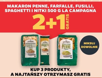 Makaron nitki 500 g  promocja w Netto