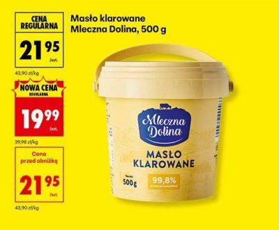 Masło klarowane, 500 g promocja w Biedronka