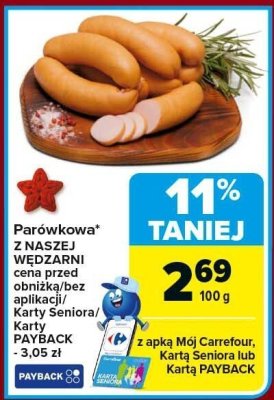 Parówkowa  promocja w Carrefour
