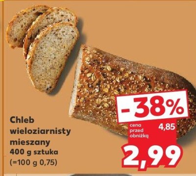 Chleb wieloziarnisty mieszany promocja w Kaufland