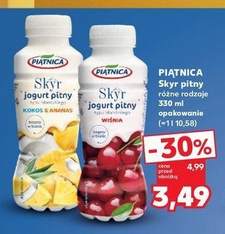 Jagurt kokos-ananas Pi膮tnica skyr promocja