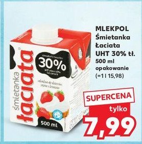 Śmietanka 30 % Łaciata promocja