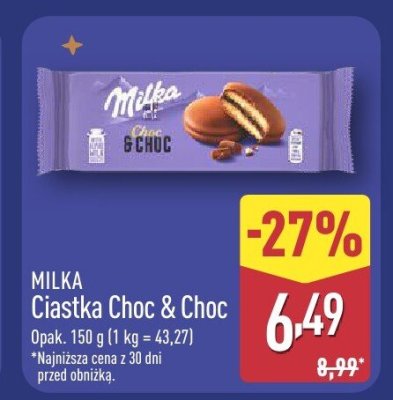 Ciastka Choc & Choc promocja w Aldi