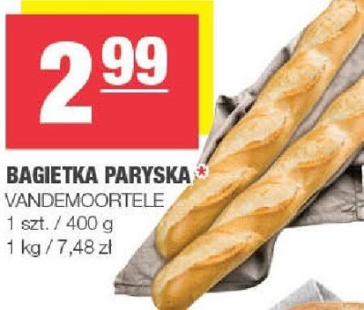Bagietka promocja w SPAR