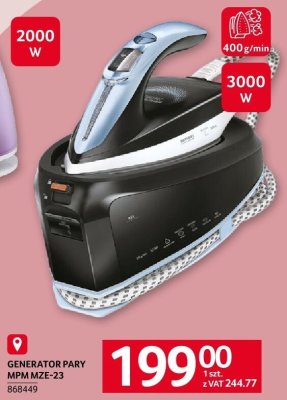 Generator pary MPM MZE-23 promocja w Selgros