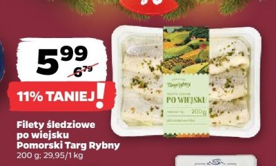 Filety śledziowe promocja w Netto