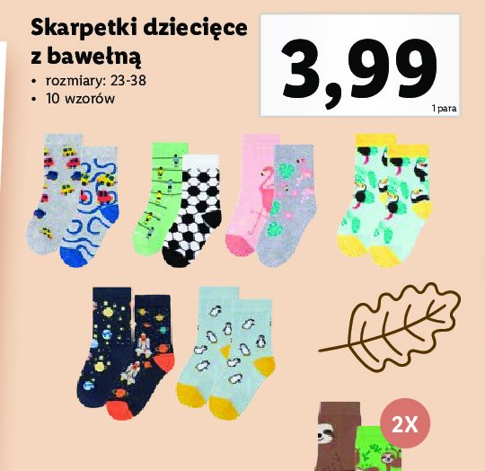 Skarpetki dzieci臋ce 23-38 promocja