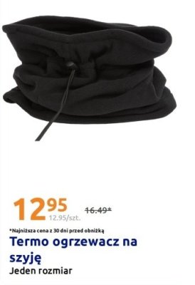 Termo ogrzewacz na szyję, jeden rozmiar promocja w Action