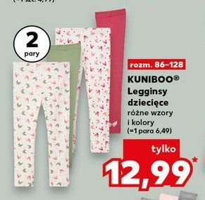 Legginsy dziewczęce 86-128 Kuniboo promocja w Kaufland