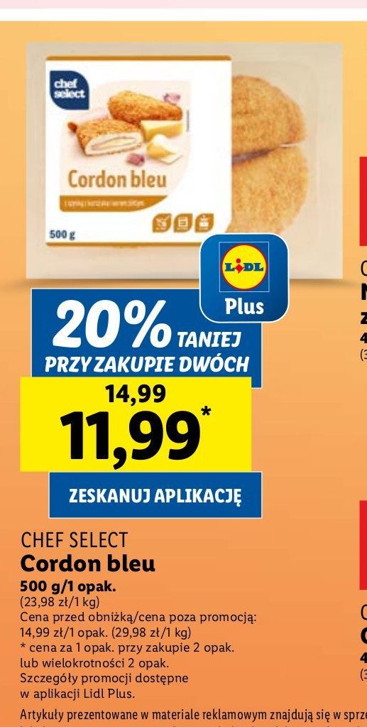 Cordon bleu Chef select promocja