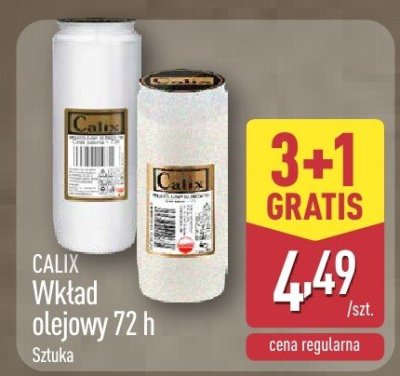 Wkład olejowy 72 h promocja w Aldi
