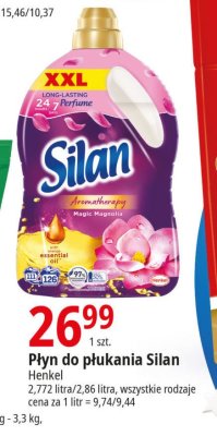 Płyn do płukania magic magnolia Silan aromatherapy promocja