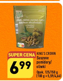 Oliwki zielone King's crown (aldi) promocja