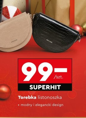 Torebka listonoszka  promocja w Biedronka