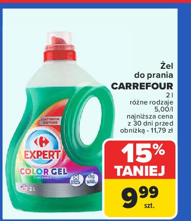 Żel do prania color gel Carrefour promocja w Carrefour Market