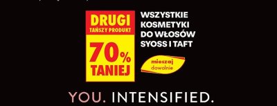 Kosmetyki do włosów wszystkie rodzaje promocja w Biedronka
