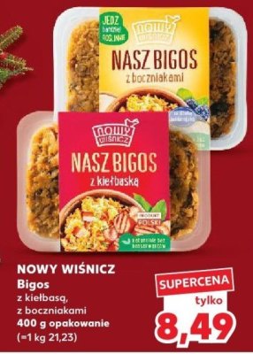 Bigos z kiełbasą 400 g promocja w Kaufland