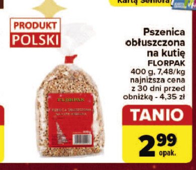 Pszenica obłuszczona na kutię Florpak promocja