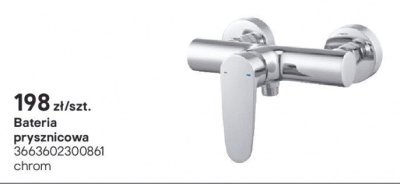 Bateria prysznicowa GoodHome Cavally chrom 3663602300861 promocja w Castorama
