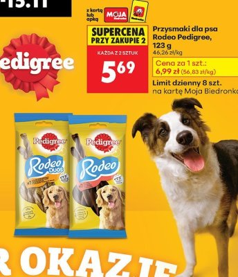 Przysmak dla psa Rodeo promocja w Biedronka