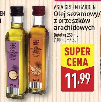 Olej sezamowy Asia green garden promocja