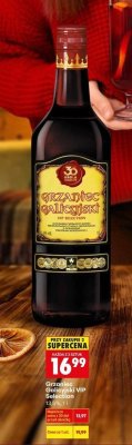 Wino Grzaniec Galicyjski VIP Selection promocja w Biedronka