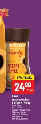 Kawa rozpuszczalna Eduscho Family promocja w POLOmarket