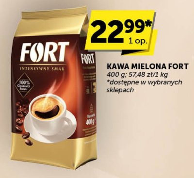 Kawa mielona Fort promocja w ABC
