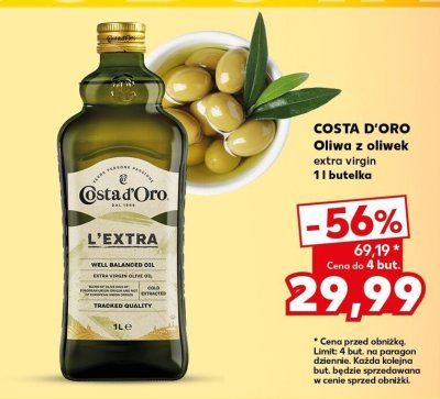 Oliwa z oliwek extra virgin  1 l promocja w Kaufland