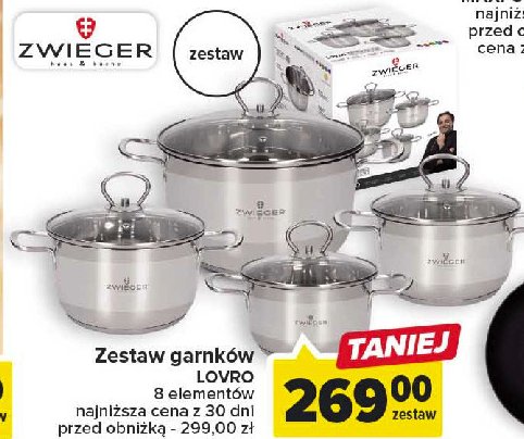 Zestaw garnk贸w lovro Zwieger promocja