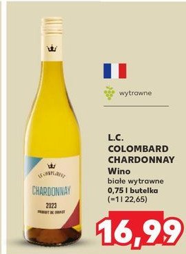 Wino Le compliment colombard chardonnay promocja