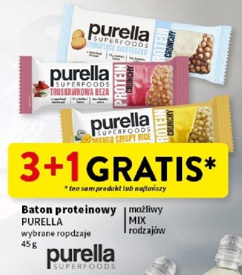 Baton proteinowy, wybrane rodzaje 3+1 GRATIS promocja w Intermarche