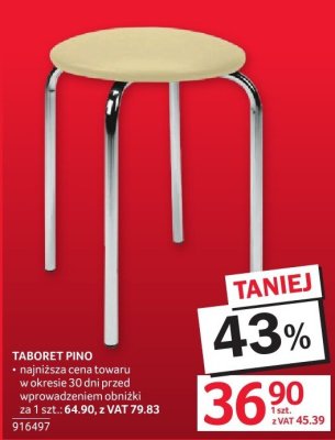 Taboret PINO promocja w Selgros