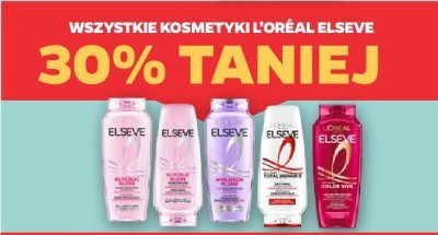 Wszystkie kosmetyki Elseve -30% promocja w Netto