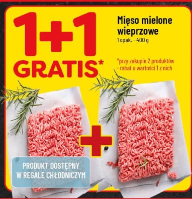 Mięso mielone wieprzowe promocja w POLOmarket