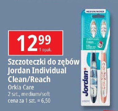 Szczoteczka do zębów reach Jordan individual promocja