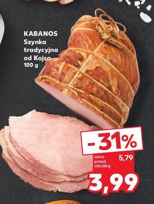 Szynka tradycyjna od kojsa Kabanos promocja